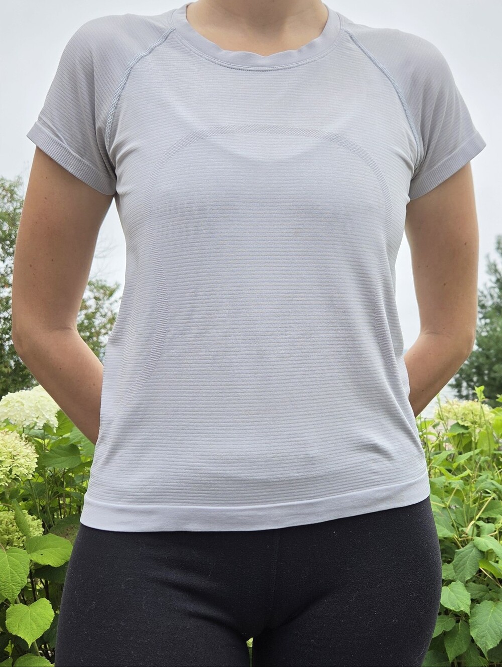 Light Blue Lululemon Swiftly SS